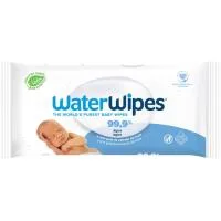 Toallitas Waterwipes, Paquete 60 Uds
