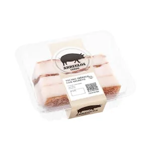 Tocino de Cerdo Ibérico con Secreto Salado 0.32 KG