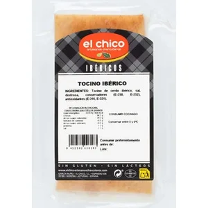 Tocino de Cerdo Ibérico sin Gluten y sin Lácteos Peso Aproximado el Chico