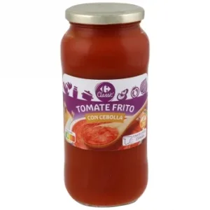 Tomate Frito con Cebolla Classic Carrefour sin Gluten 560 G.