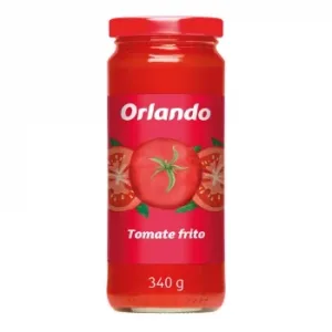 Tomate Frito Orlando Frasco 340 G.