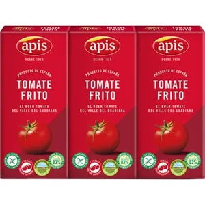 Tomate Frito sin Gluten Pack 3  el Corte Ingles 400 G