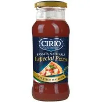 Tomate Natural Especial Pizza Cirio, Frasco 350 G
