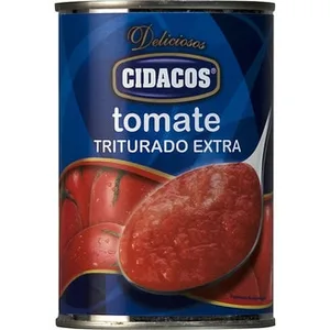 Tomate Natural Triturado Extra  Cidacos 400 G
