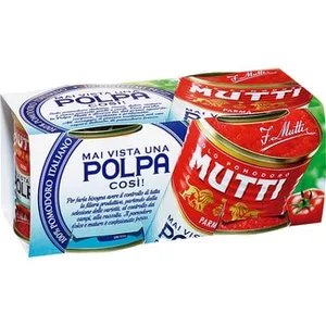 Tomate Triturado con Pulpa Pack 2  Mutti 210 G