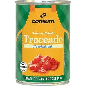 Tomate Troceado Lata 400 Gr