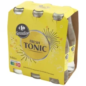 Tónica Carrefour Sensation Pack de 6 Botellas de 20 Cl.