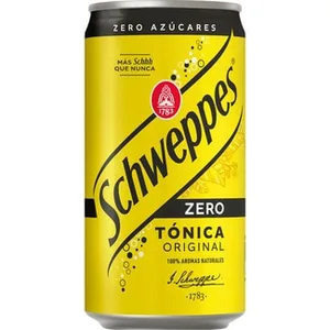 Tónica Original 100% Aromas Naturales  Schweppes Zero 25 CL