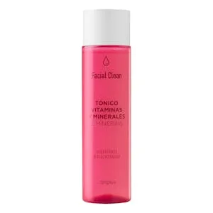 Tónico Facial Vitaminas y Minerales Facial Clean Hidratante y Regenerador 0.255 L