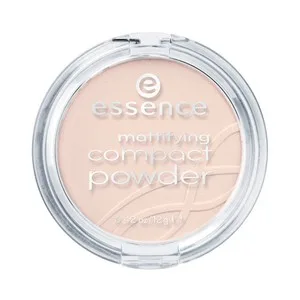Essence Tono 10 Light Beige Polvos Compactos Matificantes, de Textura Fina.