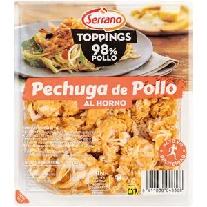 Toppings Pechuga Pollo 98% Carne al Horno 140 Gr