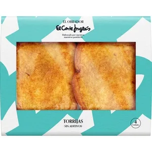 Torrijas Clásicas 4 Unidades el Obrador el Corte Ingles