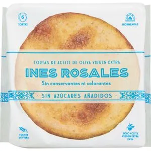 Torta Aceite sin Azúcar 6 Unidades 180 Gr