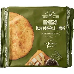 Tortas de Aceite 100% Natural con Tomillo y Romero Ines Rosales