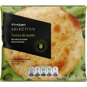 Tortas de Aceite 6 Unidades  el Corte Ingles Selection 180 G