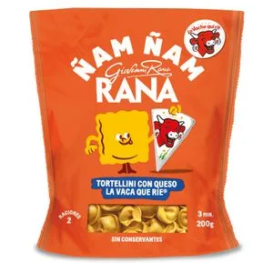 Tortellini Queso la Vaca que Rie 200 Gr