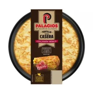 Tortilla con Jamón Palacios sin Gluten y sin Lactosa 600 G.
