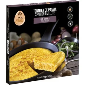 Tortilla de Patata con Cebolla sin Gluten la Cocina de Senen
