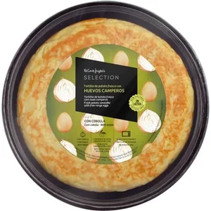 Tortilla de Patata con Huevos Camperos con Cebolla sin Lactosa 5 Raciones el Corte Ingles Selection