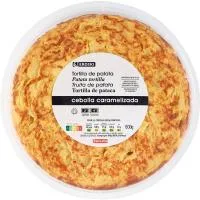 Tortilla de Patatas con Cebolla Caramelizada Eroski, 1 Ud, 600 G