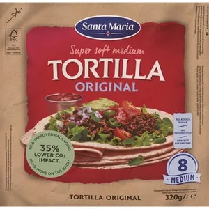 Tortilla Trigo Soft Santa Maria
