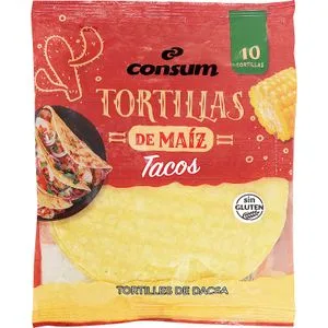 Tortillas de Maíz 10 Unidades 250 Gr