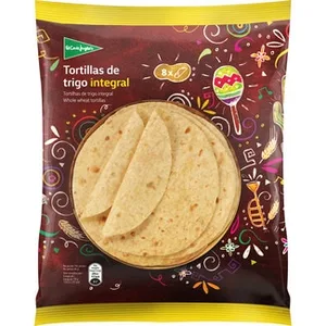 Tortillas de Trigo Integral 8 Unidades el Corte Ingles