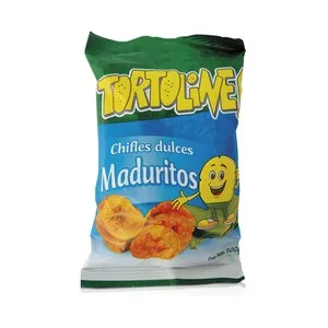 Tortolines Plátano Frito Maduro Dulce Tortolines Bolsa de 114 G. 100 G