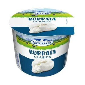 Central Lechera Asturiana Toscanella Queso Burrata para Ensalada 150 G. 125 G