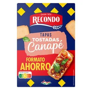 Tostada Canapé Cuadrada 200 Gr