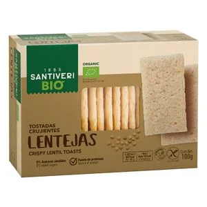Tostadas Crujientes Lentejas 100 Gr