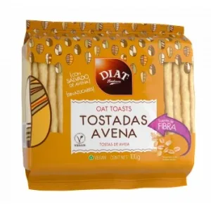 Tostadas de Avena Diat Rádisson sin Azúcar 100 G.