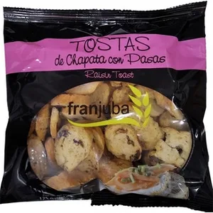 Tostas de Chapata con Pasas Franjuba