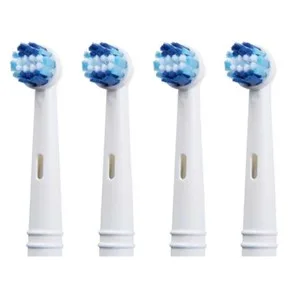Qilive Total Clean Pack de 4 Cabezales Recambio Cepillo de Dientes. 4 UD