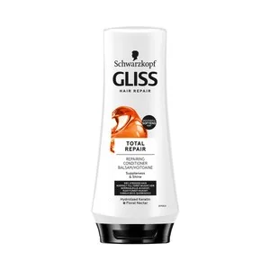 Gliss Total Repair de Schwarzkopf Acondicionador Reparación Profunda y Suavidad, para Cabellos Secos 200 Ml.
