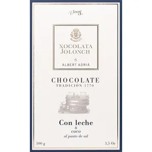 Tradición 1770 Chocolate con Leche y Coco al Punto de Sal Jolonch