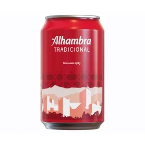 Alhambra Tradicional Cerveza Lata de 33 Cl. 330 ML