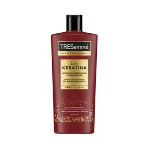Tresemmé Liso Keratina Champú con Keratina y Aminoácidos, para Cabello Encrespado o Dañado 685 Ml.