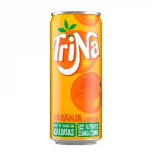 Trina de Naranja sin Gas Lata 33 Cl.