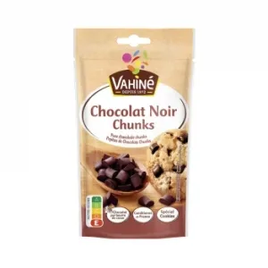 Trozos de Chocolate Negro Vahiné Doy Pack 100 G.