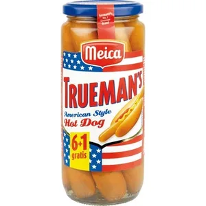 Truemans Salchichas Hot Dog 6+1 Gratis  Meica 350 G