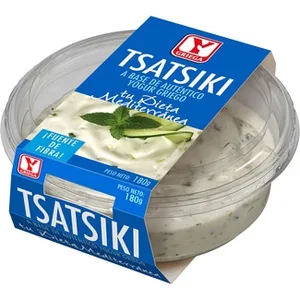 Tsatsiki Salsa Fresca a Base de Yogur Griego y Pepino sin Gluten Ygriega