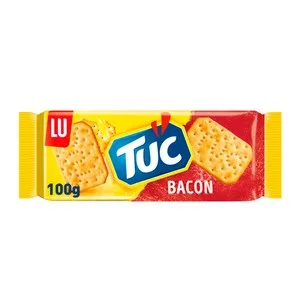 TUC Galletas Saladas con Sabor a Bacon de LU TUC 100 G.