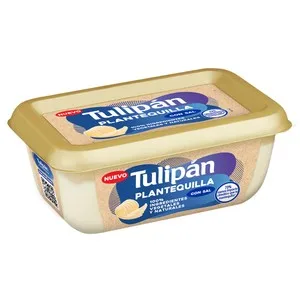 Tulipán Materia Grasa para Untar Vegetal 79% con Sal Plantequilla 200 Gr.
