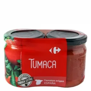 Tumaca Natural con Aceite de Oliva Carrefour 370 G.