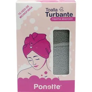 Turbante Toalla Microfibra 1 u