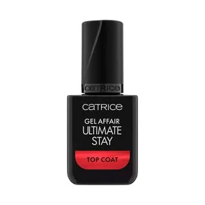 Catrice Ultimate Stay Top Coat Acabado Brillante, Manicura Efecto Gel.