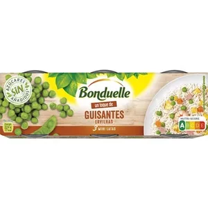 Un Toque de Guisantes Finos Pack 3 Bonduelle