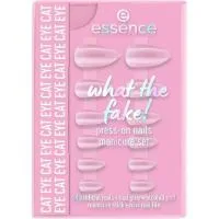 Uñas Postizas Press On What The Fake 01 Glazed Essence, 1 Ud