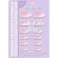 Uñas Postizas Press On What The Fake 3 Baby Boomer Essence, 1 Ud